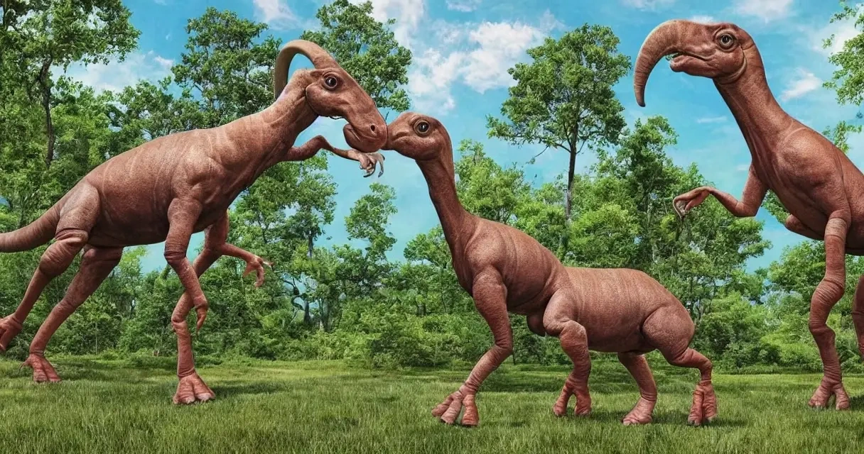 Dinosaurelskere, samles omkring! Lær alt om Parasaurolophus med denne danske guide
